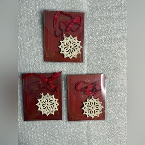 Lenox Pierced Star Charm ornaments